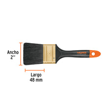 Cargar imagen en el visor de la galería, Brocha TRUPER profesional de 2" mango de plástico BRT-2X (17862)