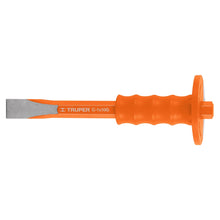Cargar imagen en el visor de la galería, Cincel de corte frío 1 x 10" con grip, TRUPER C-1X10G (12273)