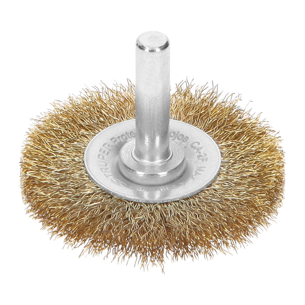Carda circular 2" alambre fino para taladro TRUPER CA-2F (11574)