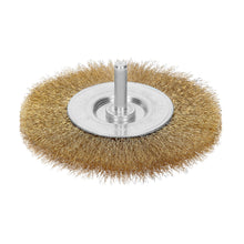 Cargar imagen en el visor de la galería, Carda circular 4" alambre fino para taladro TRUPER CA-4F (11576)