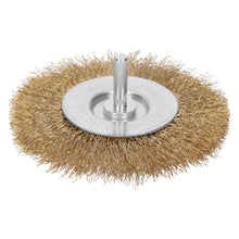 Cargar imagen en el visor de la galería, Carda circular 4" alambre grueso para taladro TRUPER CA-4 (11590)