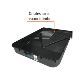 Charola de plástico de 14