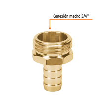 Cargar imagen en el visor de la galería, Conector 1/2" macho de aluminio, TRUPER CM-1/2A (101157)