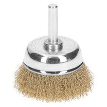 Cargar imagen en el visor de la galería, Carda de copa 1-3/4" alambre fino para taladro, TRUPER CO-1-3/4F (11591)