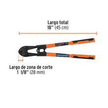 Cargar imagen en el visor de la galería, Cortapernos 18", profesional, TRUPER CP-18X (12832)