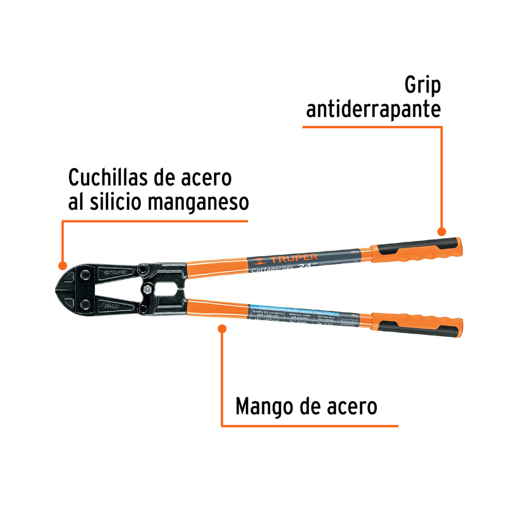 Cortapernos 24", profesional, TRUPER CP-24X (12833)