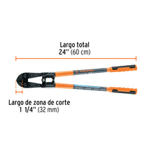 Cargar imagen en el visor de la galería, Cortapernos 24", profesional, TRUPER CP-24X (12833)