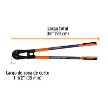 Cargar imagen en el visor de la galería, Cortapernos 36", profesional, TRUPER CP-36X (12835)
