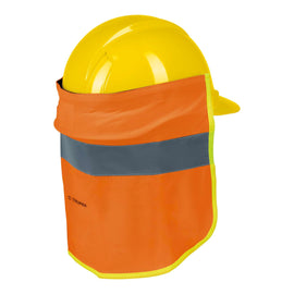Cubrenuca para casco, naranja con reflejante, TRUPER CUNU-N (12355)
