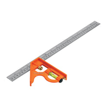 Cargar imagen en el visor de la galería, Escuadra 16" de combinación con punzón para marcar, TRUPER ECT-16 (14381)