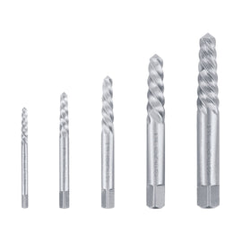 Juego con 5 extractores de tornillos, TRUPER EXT-5 (14512)