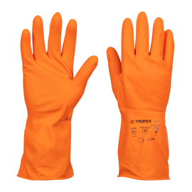 Guantes de látex para limpieza, grandes, TRUPER GU-313 (14263)