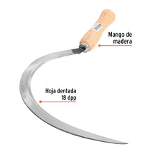 Cargar imagen en el visor de la galería, Rozadera dentada # 1, 18", TRUPER HP-1 (15121)