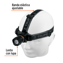 Cargar imagen en el visor de la galería, Linterna de minero LED 430 lm, recargable, TRUPER EXPERT LI-CA-340R (16716)