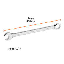 Cargar imagen en el visor de la galería, Llave inglesa 3/4" x 278 mm de largo, TRUPER Expert LL-2024 (15598)