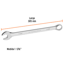 Cargar imagen en el visor de la galería, Llave inglesa 1-1/16" x 385 mm de largo, TRUPER Expert LL-2034 (15603)