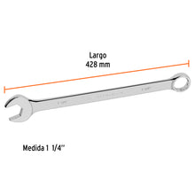 Cargar imagen en el visor de la galería, Llave inglesa 1-1/4" x 428 mm de largo, TRUPER Expert LL-2040 (15605)