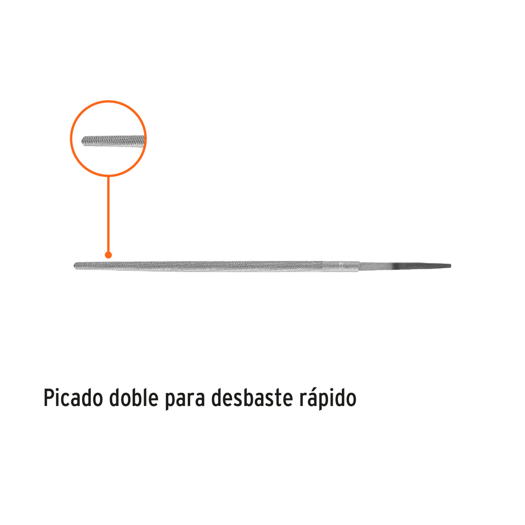 Lima redonda bastarda 6", TRUPER LRB- 6 (15187)