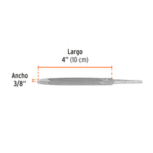 Cargar imagen en el visor de la galería, Lima triángulo pesado 4", 32 dpp, TRUPER