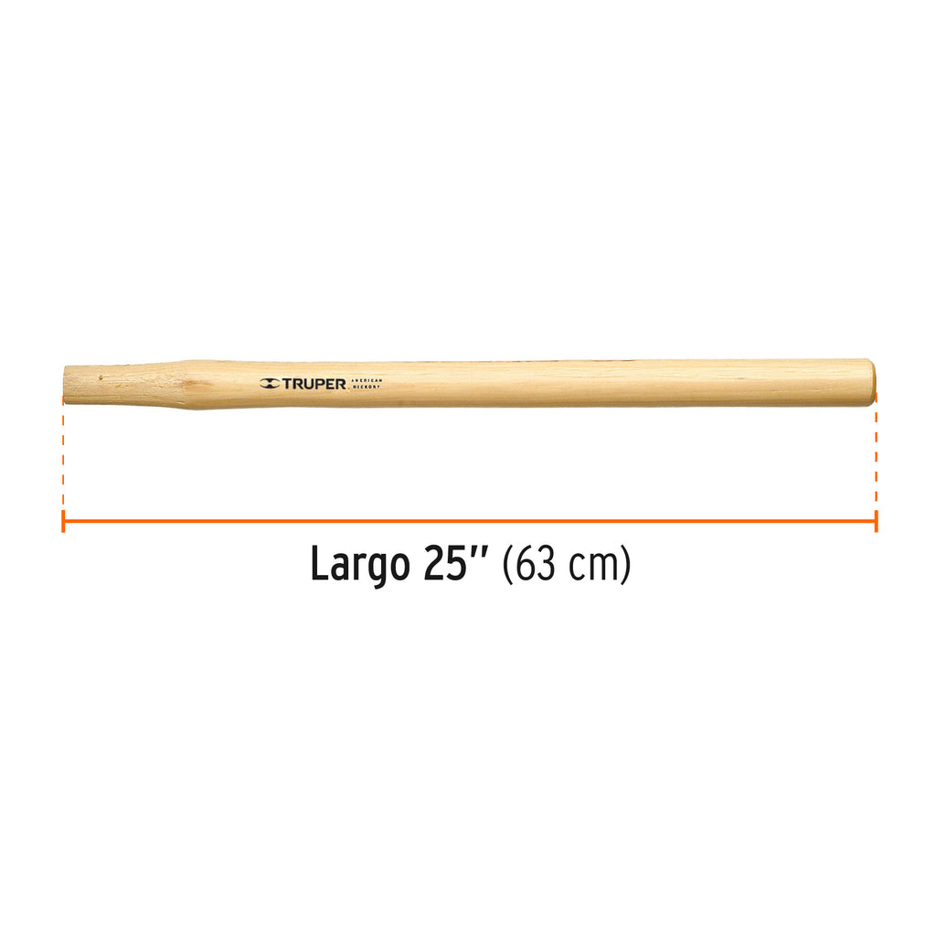 Mango corto de 25" para marros de 6 y 8 lb, TRUPER MG-MD-C (15954)
