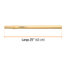 Cargar imagen en el visor de la galería, Mango corto de 25" para marros de 6 y 8 lb, TRUPER MG-MD-C (15954)