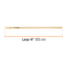 Cargar imagen en el visor de la galería, Mango de reposición para pala larga T-2000, 41" TRUPER MG-PL-P (15903)