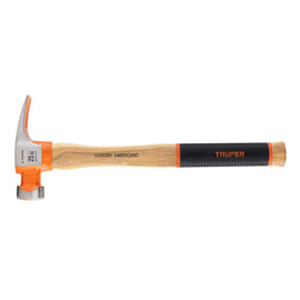 Martillo 25 oz uña recta tipo California Ripper, TRUPER Grip MORCA-25 (16863)