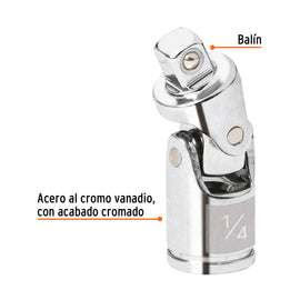 Nudo universal para dados con cuadro de 1/4