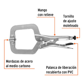Pinza de presión 9