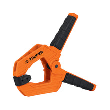 Cargar imagen en el visor de la galería, Prensa de resorte de 4", cuerpo de nylon con mango de TPR, TRUPER PRE-4 (17700)