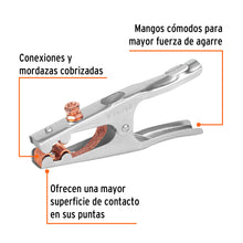 Cargar imagen en el visor de la galería, Pinza para tierra de 500 A, TRUPER PTI-500 (14235)
