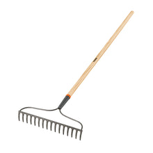 Cargar imagen en el visor de la galería, Rastrillo jardinero Classic, 16 dientes, mango 54", TRUPER R-16AM (17882)