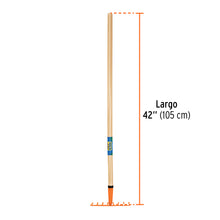 Cargar imagen en el visor de la galería, Rastrillo para niños, mango de 42", TRUPER R8M-KID (17895)