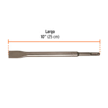 Cargar imagen en el visor de la galería, Cincel plano delgado SDS Plus 3/4" x 10", TRUPER SDS-104-C1 (12096)