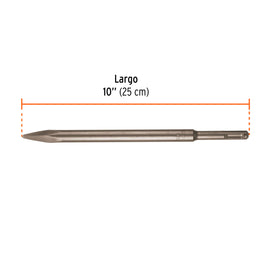 Cincel de punta SDS Plus de 10