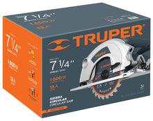 Cargar imagen en el visor de la galería, Sierra circular 7-1/4", Industrial 1600w  SICI-7-1/4N3 (16699)