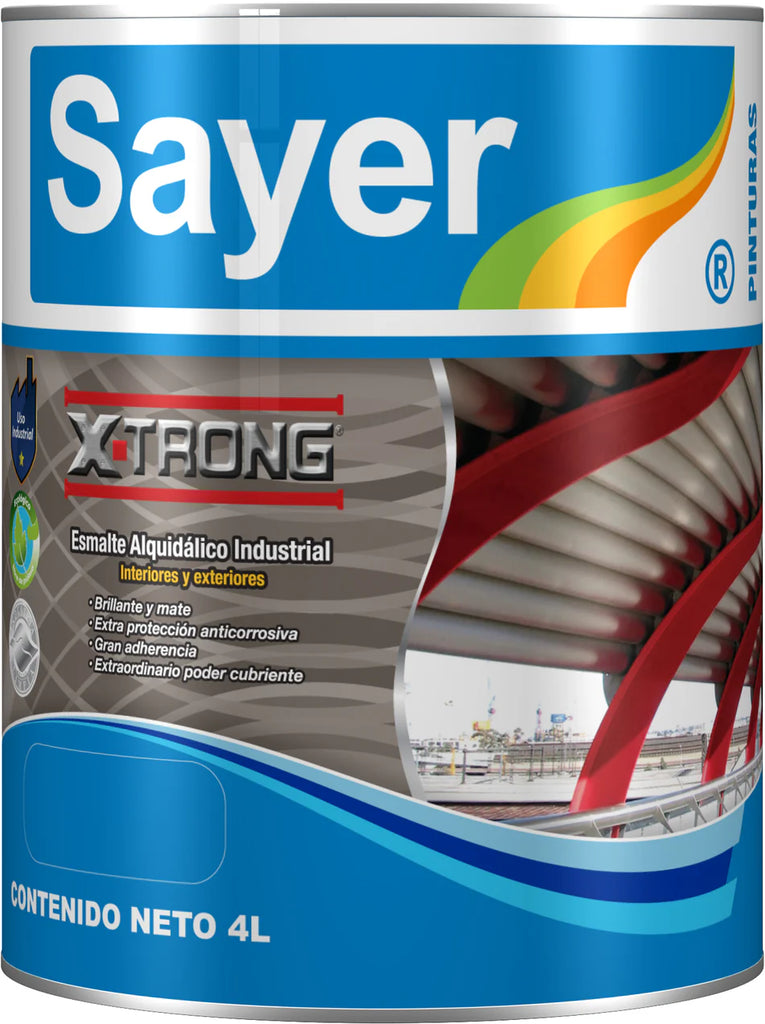 SAYER X-trong EX-0100.40 negro brillante 4L