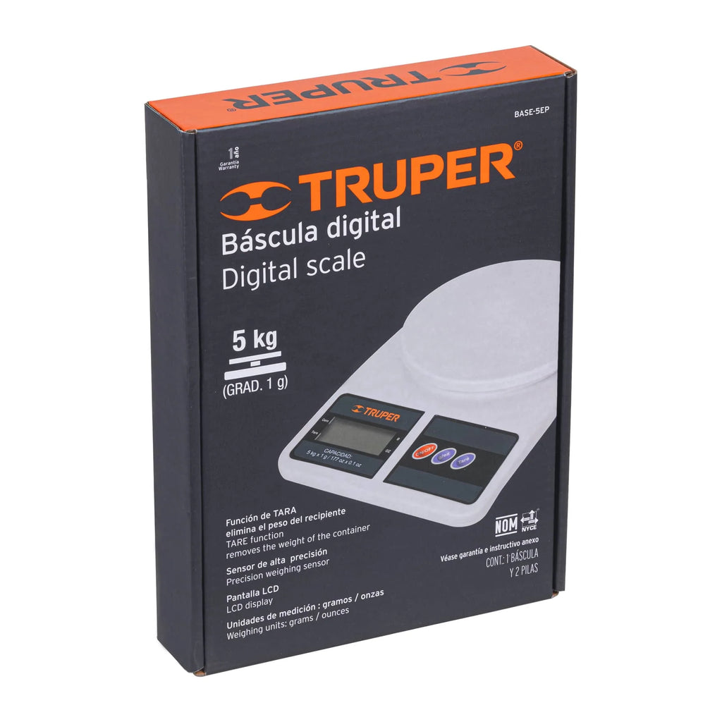 Bascula digital BASE-5EP (15161) TRUPER