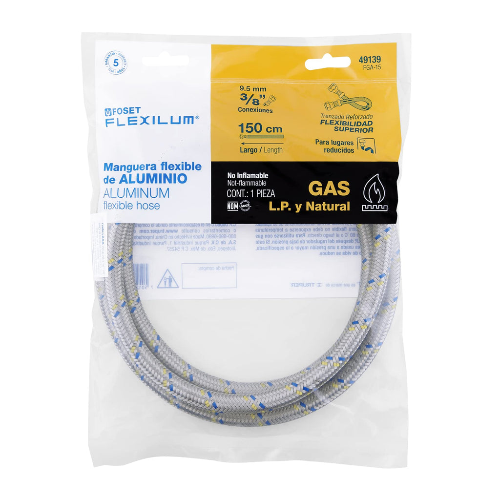 Manguera Flexible de aluminio para gas FGA-15  (49139) Foset