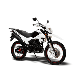 MOTOCICLETA COLOR BLANCO MATT 250 C.C. TRECK