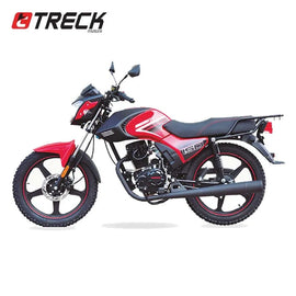MOTOCICLETA COLOR ROJA  JIN 150 C.C TRECK