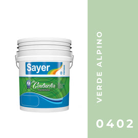 SAYER contractor VC-0402.50 verde alpino 19L
