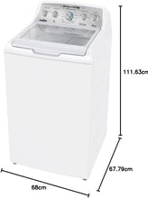 Cargar imagen en el visor de la galería, lavadora Mabe LMA71214VBAB0 21 kg color blanca