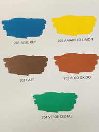 Color para cemento CPP Amarillo oxido, bolsa de 1kg