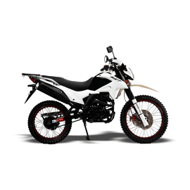 MOTOCICLETA COLOR BLANCO MATT 250 C.C. TRECK