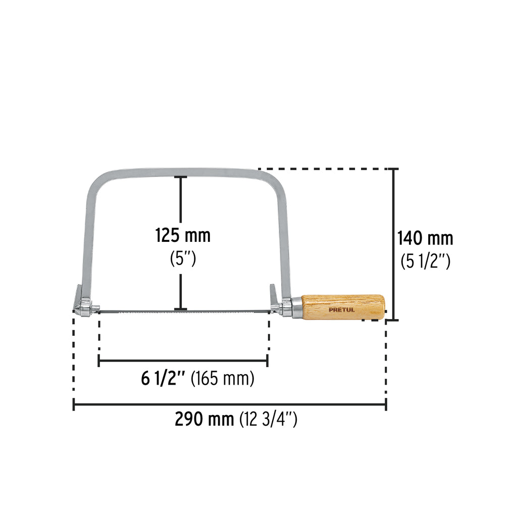 Arco calador con 5 seguetas de 6-1/2", PRETUL ACA-6 (20000)