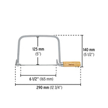 Cargar imagen en el visor de la galería, Arco calador con 5 seguetas de 6-1/2&quot;, PRETUL ACA-6 (20000)