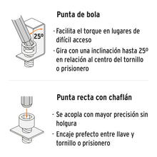 Cargar imagen en el visor de la galería, Juego 7 llaves allen largas std punta bola con organizador, TRUPER ALLX-7P (15551)