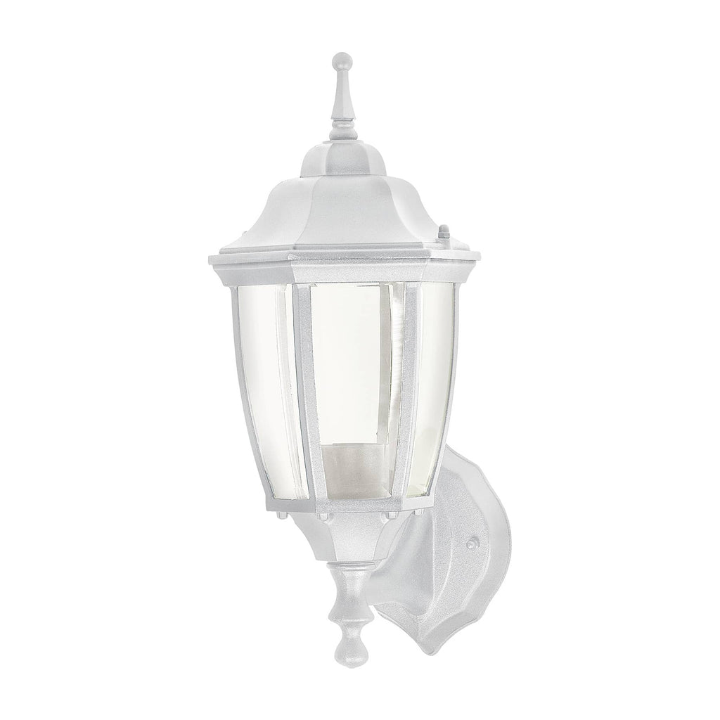 Lampara tipo farol tradicional soportado p/exterior blanco, VOLTECK ARB-100S (47288)