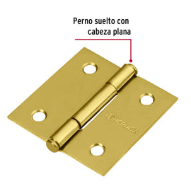 Bisagra de libro cuadrada 2
